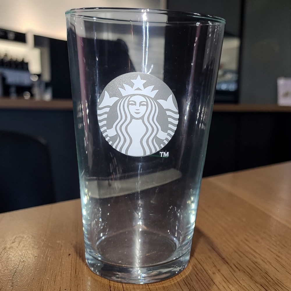 Starbucks Clear Glass Tumbler